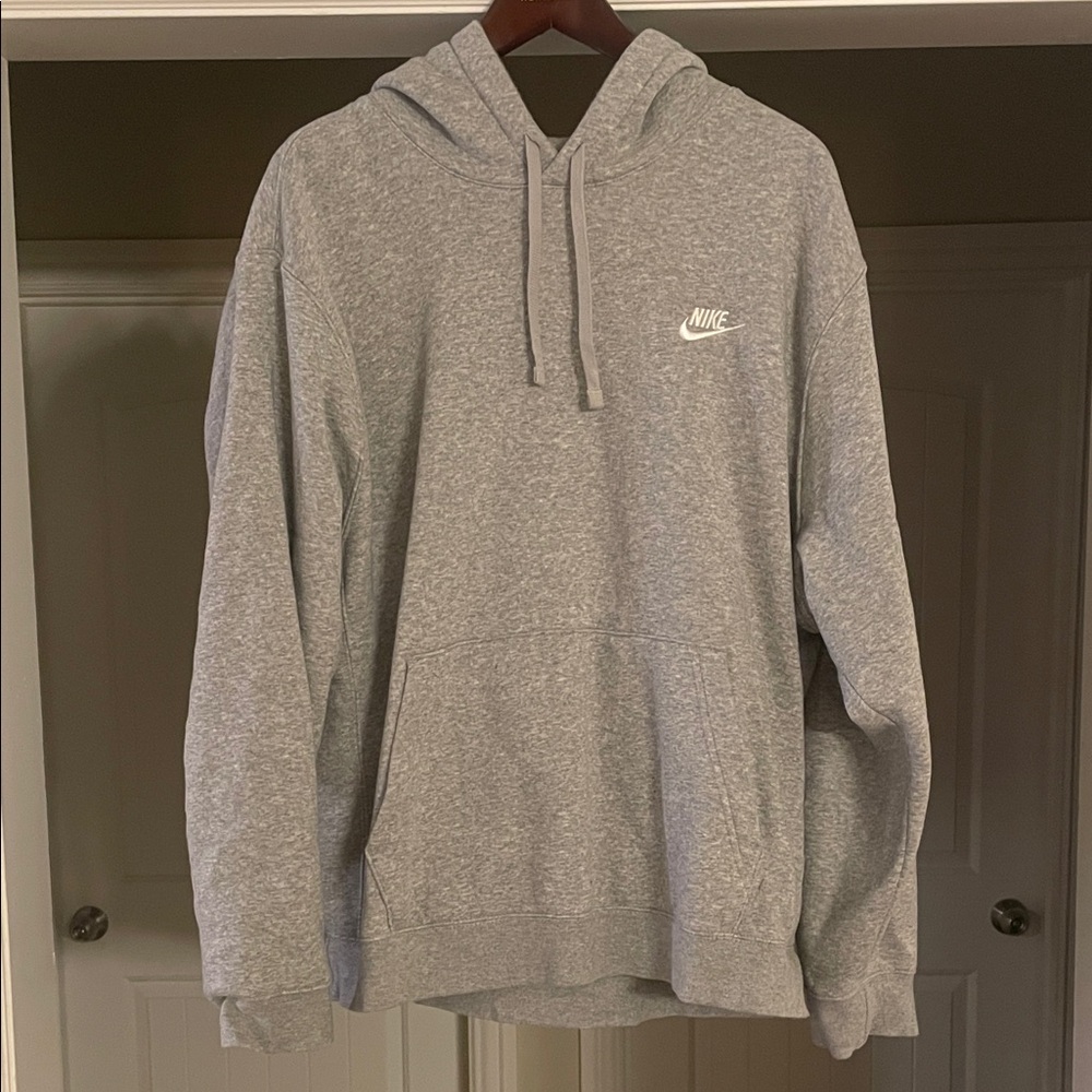 Nike Heather Gray Men's Hoodie